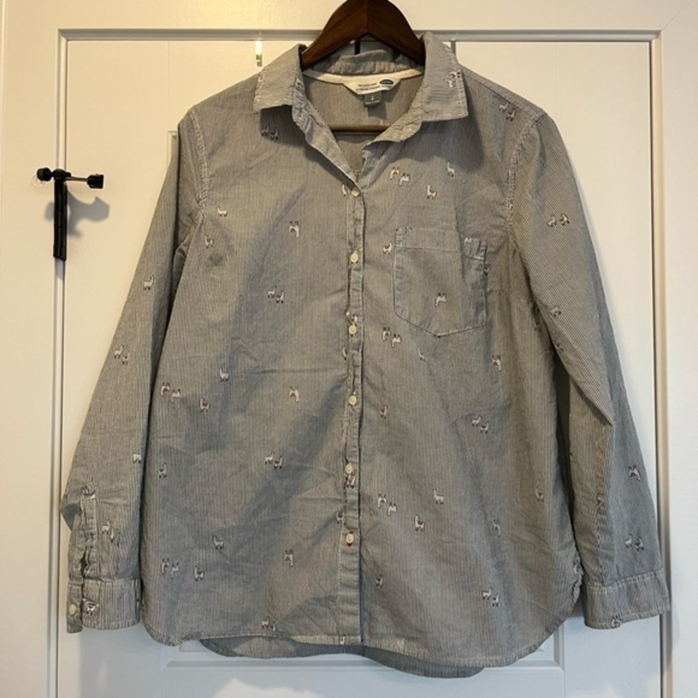 Old Navy Classic Shirt Long Sleeve
